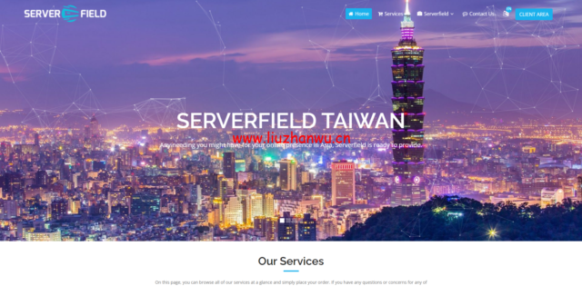 Serverfield：台湾原生IP独服和VPS新品，4核/8G内存/100G SSD硬盘/不限流量/100Mbps带宽，$189USD/月，原生IP，可解锁台湾Netflix/Disne等流媒体-主机之家测评