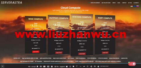 #版权宽松#ServerAstra:匈牙利布达佩斯机房vps,1核/1GB内存/20GB NVMe硬盘/2TB流量/10Gbps带宽,€3.99/月起,-主机之家测评