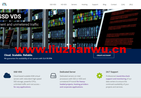 ITLDC：大硬盘vps，1核/512MB内存/100GB硬盘/500GB流量/100Mbps带宽，€2.99/季，可选欧洲/美国/亚洲机房-主机之家测评