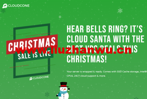 #圣诞促销#CloudCone：美国便宜VPS，年付$16.79起，SC2 云服务器$32.94/年起，windows vps，$17.49/月起-主机之家测评