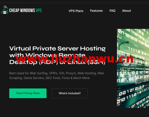 CWVPS:美国和欧洲地区Windows系统VPS促销,2核/4G/60G SSD/1Gbps不限流量,季付$14.95起,可选8大机房-主机之家测评