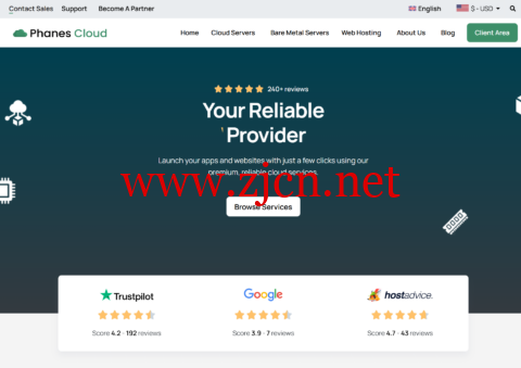 PhanesCloud:荷兰VPS,首付5折,1核/1GB/30G NVMe/5TB@1Gbps带宽,€2/月-主机之家测评